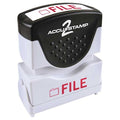Microban Message Stamp, File, 3/8"