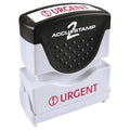 Microban Message Stamp, Urgent, 3/8"