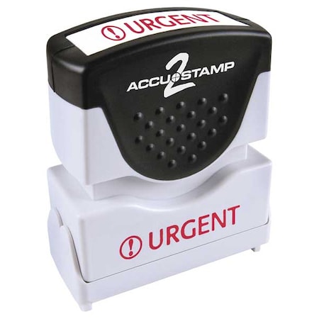 Microban Message Stamp, Urgent, 3/8"