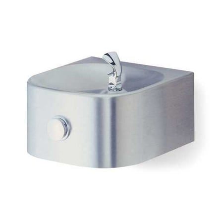 On-Wall Single Drinking Fountain, 1 Level, 12 1/2 in D, 6 1/2 in H, 12 1/8 in W