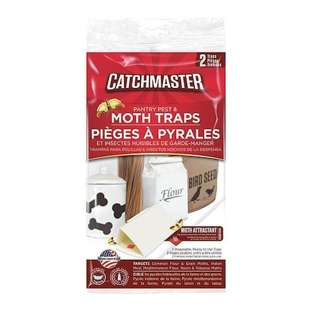 Moth Trap, 8 1/2 in H, Bait Box, PK2