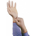 TouchNTuff 69-318, Disposable Gloves, 4.7 mil Palm, Latex, Powder-Free, XL, 100 PK, Beige