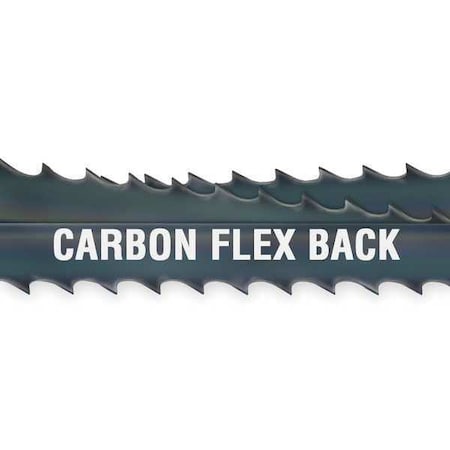 Band Saw Blade, 8 ft. 5 in L, 3/4" W, 10 TPI, Carbon Steel, 0.032" Thick