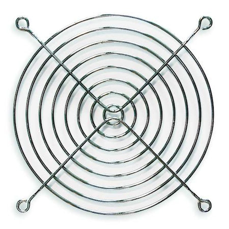 Compact Axial Fan Guard, Fits Fan Shape Square, Diameter 4 35/64 in, Steel