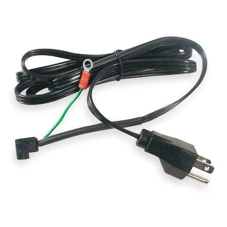 Cord Set With Plug, 115V AC, 72 in W.