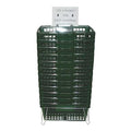 Hand Basket, Green, 18 1/4x 12 1/4, PK12
