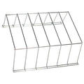 Wire Guard, Steel, White, 15 1/4, Emrg Lght
