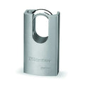 Padlock, Keyed Different, Partially Hidden Shackle, Rectangular Steel Body, Boron Shackle
