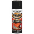 Engine Enamel, Gloss Black, 12 oz, Spray