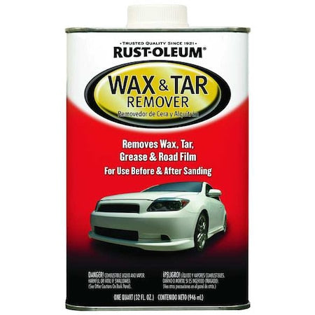 Wax and Tar Remover, 1 qt Spray Bottle