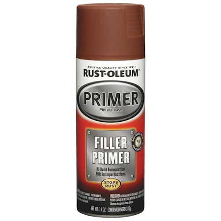 Automotive Filler Primer, Red, 11 oz.