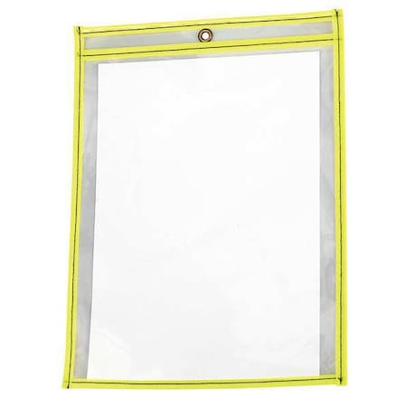 Shop Ticket Holder, Neon Yellw, PK15