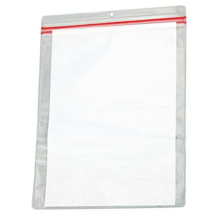 Shop Ticket Holder, Zippered, PK15