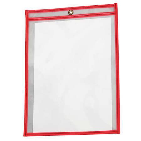 Shop Ticket Holder, Neon Red, PK15