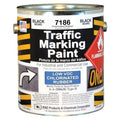 Traffic Zone Marking Paint, 1 gal., Black, Chlorinated Solvent -Based