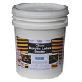 Sealer, 5 gal, Clear, Acrylic, Semi Gloss