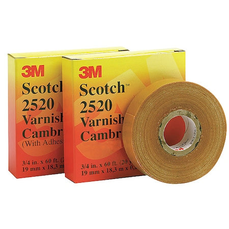 Electrical Tape, Yellow, 36 yd L, 1 in W