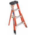 4 ft Fiberglass Tripod Stepladder, 300 lb Capacity
