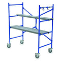 Portable Scaffold, Aluminum, 500 lb Load Capacity, 3 ft 8 in Platform Height