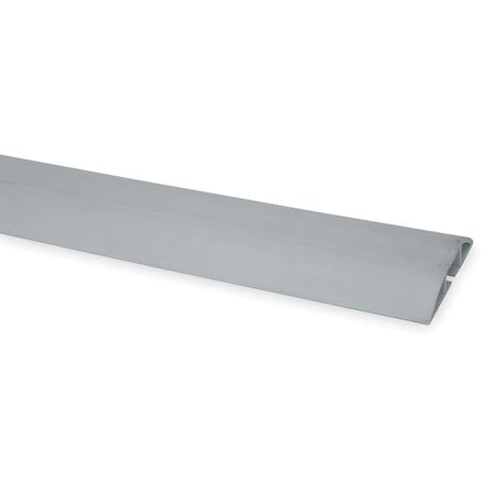 Cable Protector, 1-1/16 in H, 25 ft L, 3-1/4 in W, 1 Channel, PVC, Gray (Formerly PowerFirst)