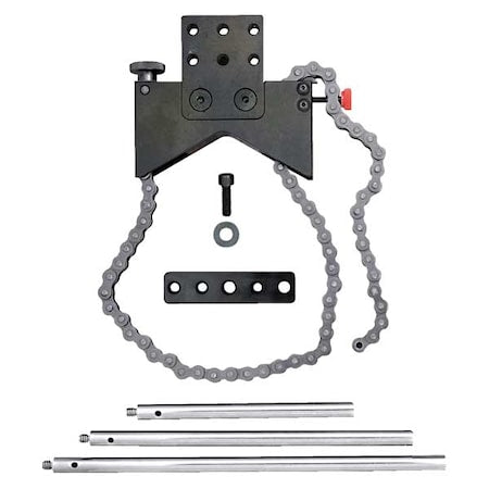 Shaft Alignment Clamp, Anodized Aluminum