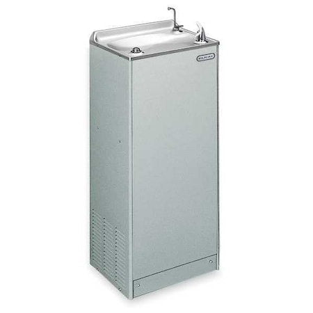 Floor Mount/Freestanding Drinking Fountain, 1 Level, 41 1/2 in D, 41 1/2 in H, 18 in W