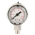 Commercial Pressure Gauge, 0 to 160 psi, 1 1/2 in Dial, 1/8 in NPT, Bottom Location
