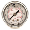 Commercial Pressure Gauge, 0 to 3, 000 psi, 1 1/2 in Dial, 1/8 in NPT, Center Back Location