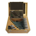 Micrometer Set, 0-12,0.0001In, 12 Pc