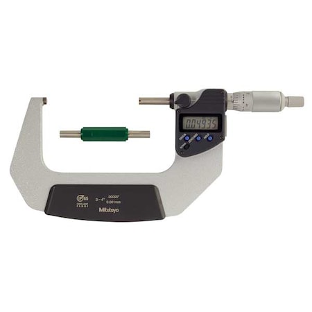 Electronic Micrometer, 3 to 4", SPC