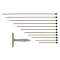 Depth Micrometer, 0 to 12,4" Base, 12 Rods