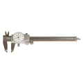 Dial Caliper, 6In, 0.100/Rev, Carbide