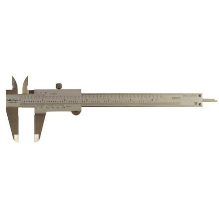 Vernier Caliper, Lock Screw, 0-6 In