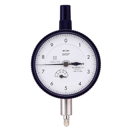 Dial Indicator, 0 to 0.050 In, 0-10