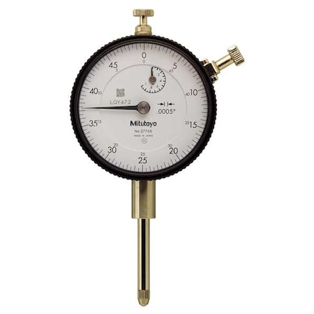 Dial Indicator, 0 to 1 In, 0-50