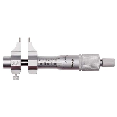 Inside Micrometer, 0.2 to 1.2 In