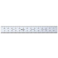 Rigid Rule, SS, 150 x 19mm, 1mm, 0.5mm