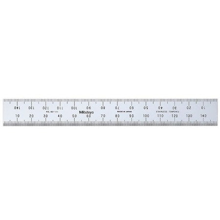 Rigid Rule, SS, 150 x 19mm, 1mm, 0.5mm