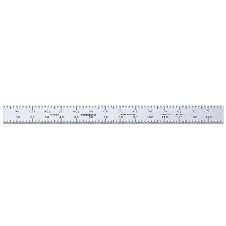 Flexible Rule, SS, 150 x 12.7mm, 1mm, 0.5mm