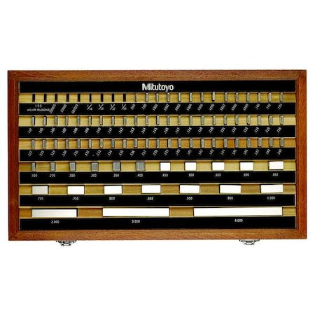 Gage Block Set, ASME 0,0.050-4,81Pc