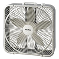 Box Fan W/ 20 in Blade Dia, Non-Oscillating, 3 Speeds, 120V AC, 6 ft L Cord