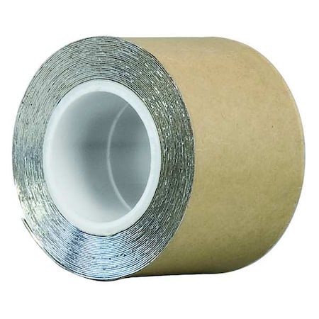 Foil Tape, Aluminum, Silver, 5 yd L, 2 in W