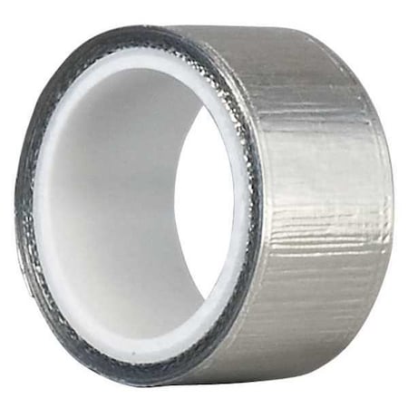 Foil Tape, Aluminum, Silver, 5 yd L, 2 in W