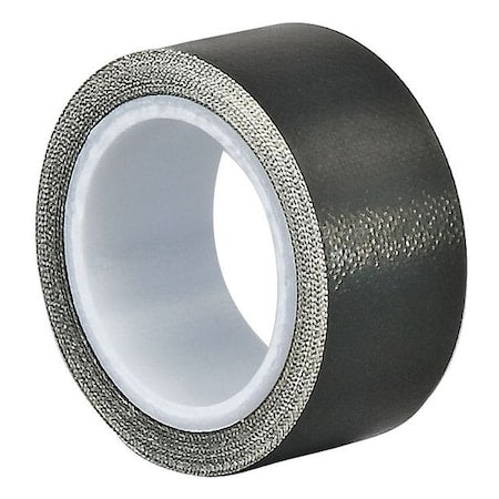 Cloth Tape, Black, 5 yd L, 1/2 in W
