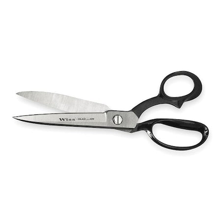 Industrial Shears, Hot Drop Forged, Bent Handle, 12 in