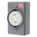 Locking Receptacle, L16-30R, 30 A, 480V AC, Three Phase, 3 Pole, Surface Mount, Screw Terminals