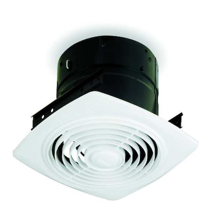 Ceiling Exhaust Fan for 8 in Dia Duct, 200 cfm, 8.5 Sones, Medium Profile, 11.5 in W x 11.5 in L