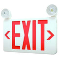 Exit Sign w/ Emergency Lights, 1 or 2 Face(s), Universal Mount, LED, Nickel Cad (Formerly LumaPro)
