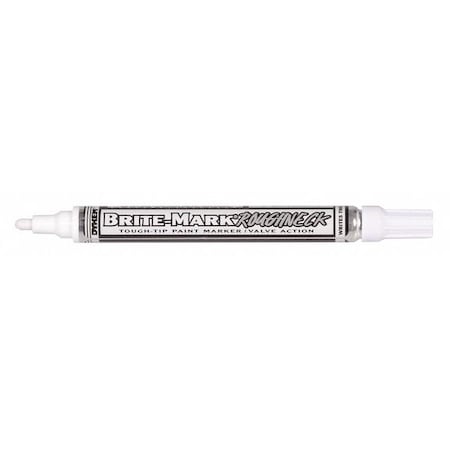 Paint Marker, Medium Tip, White Color Family, Paint