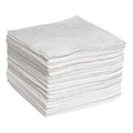 Absorbent Pad, 15 in W x 19 in L, Absorbs 24 gal. per Pkg, Oil, White, 100PK